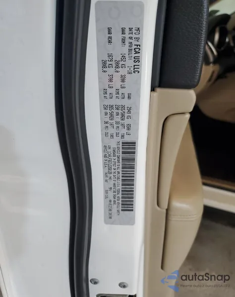 2018 Jeep Grand Cherokee Limited from USA, damaged, VIN 1C4RJFBG7JC258128